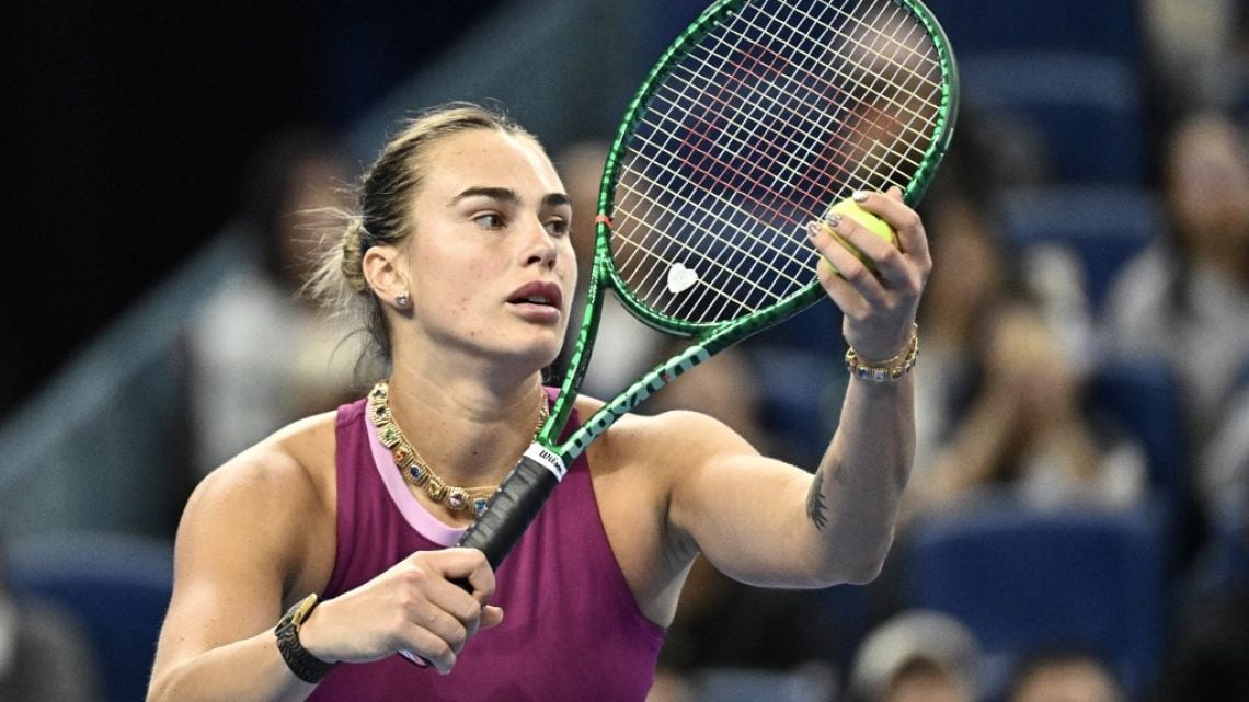 Sabalenka volvió al circuito con una victoria cómoda y ya tiene rival en Pekín