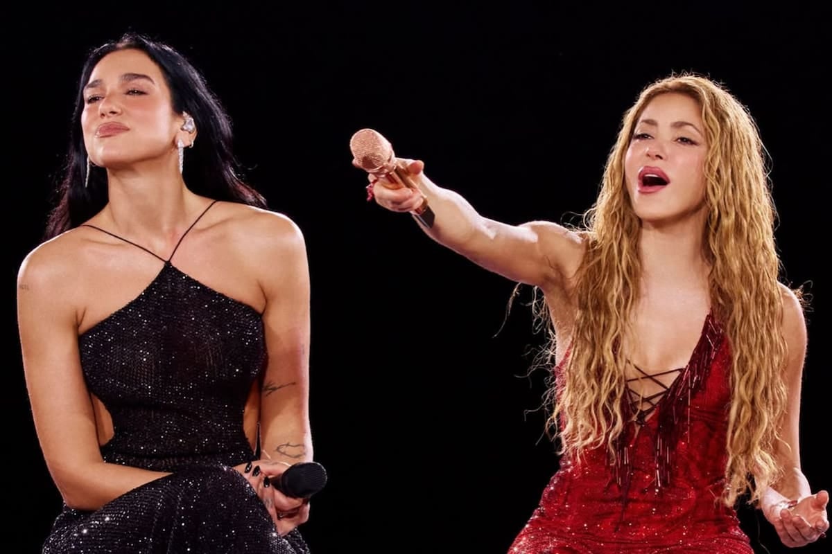 Shakira y Dua Lipa hicieron estallar Madrid con un Antología a dos voces que el público no va a olvidar