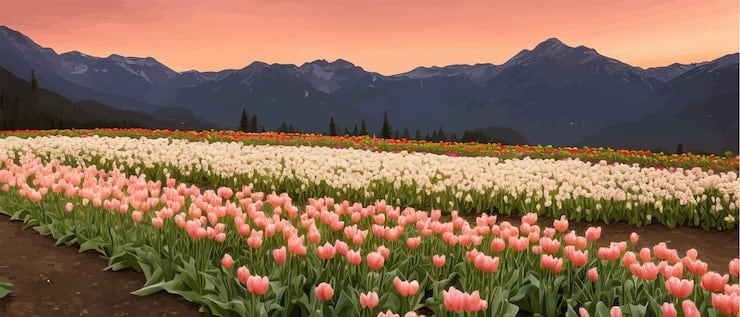 Trevelin vuelve a teñirse de tulipanes: la temporada 2026 ya tiene fecha y precio