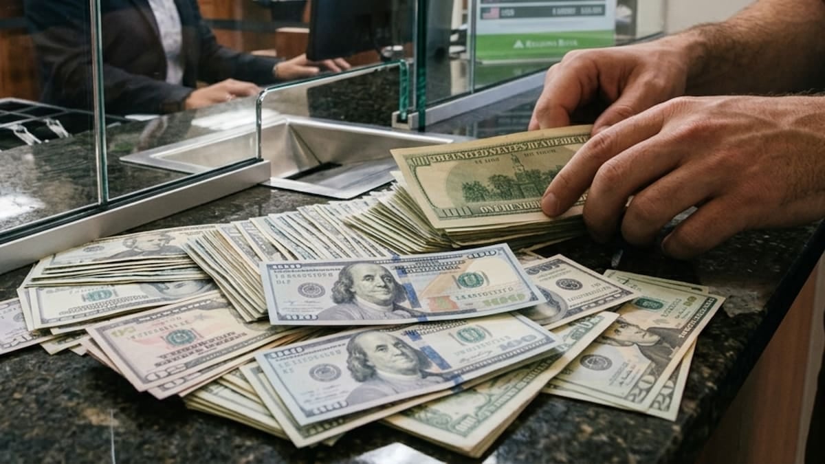 Dólar: el oficial cerró a $1540 y el blue se mantiene un escalón arriba, a $1545