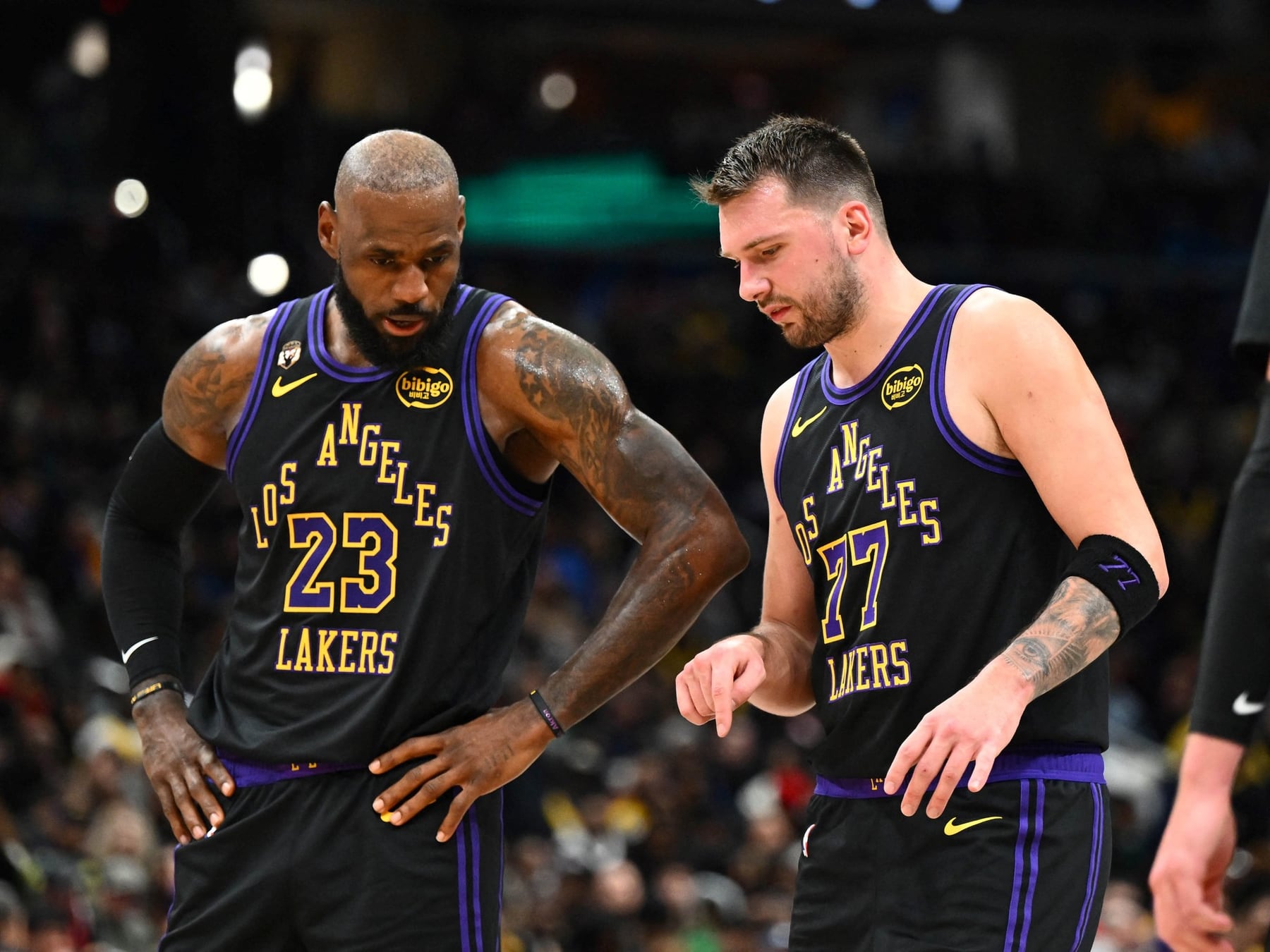 Doncic avisó que los Lakers van: 21 puntos en 16 minutos para arrancar la ilusión