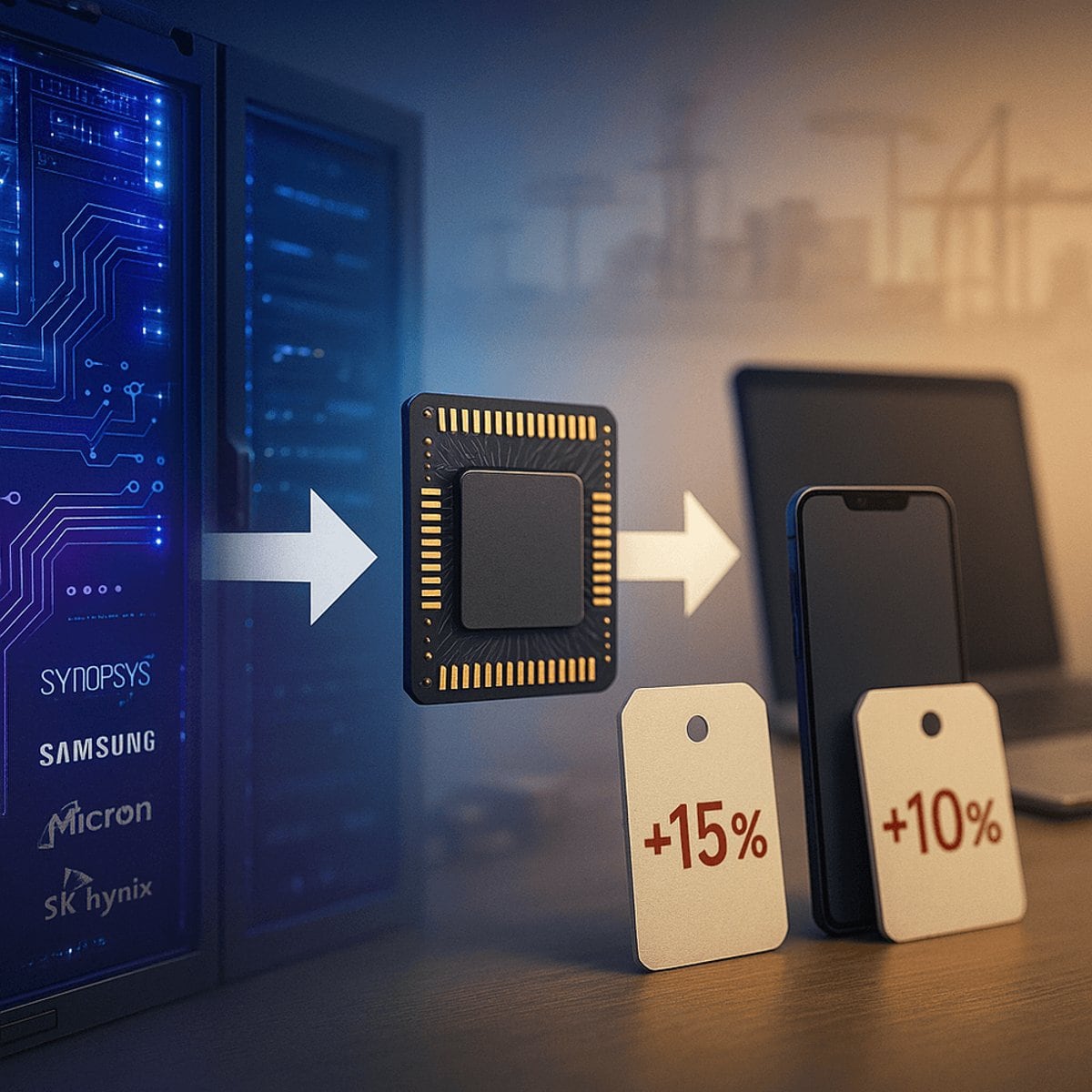 La fiebre de la IA se come la memoria y las ventas de PC se hunden 20% en un trimestre