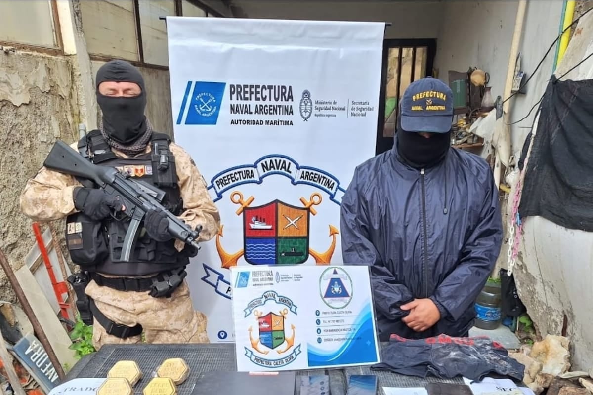 Diez kilos de oro dentro de un tanque de inodoro: dos allanamientos en Caleta Olivia sacudieron una causa por desaparición