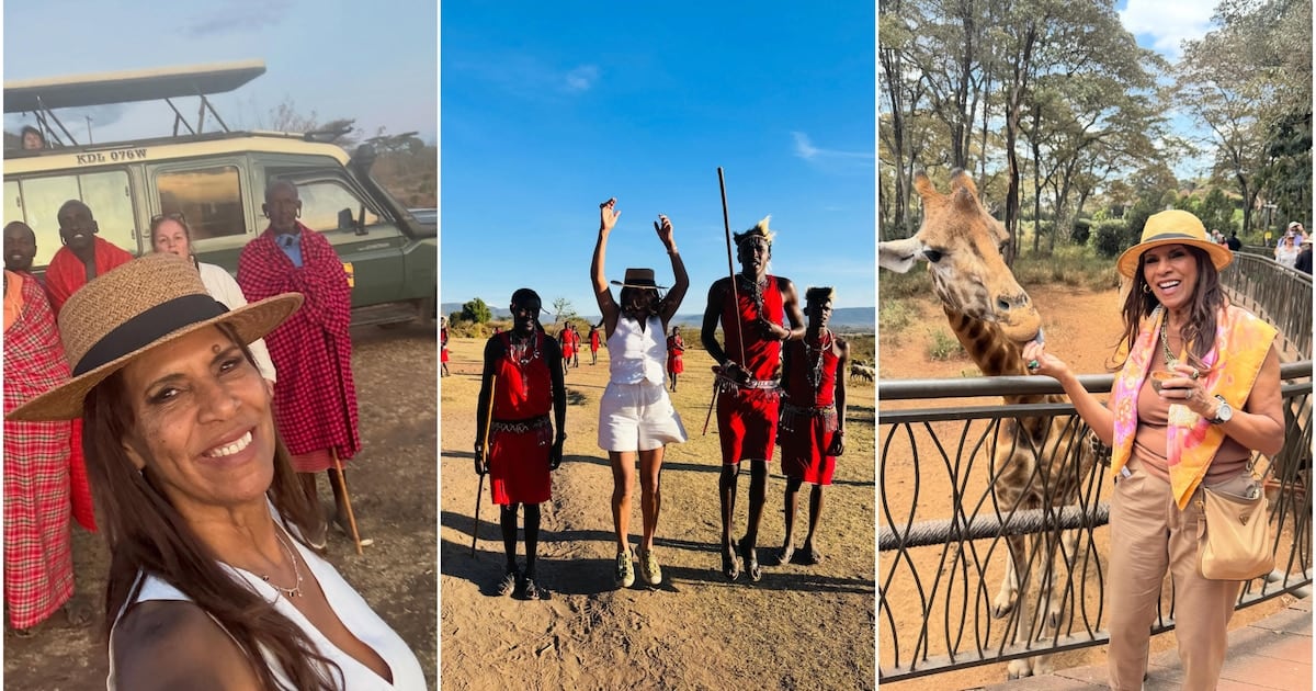 Anamá Ferreira volvió de África con la libreta llena de jirafas, masáis y los reyes de la sabana