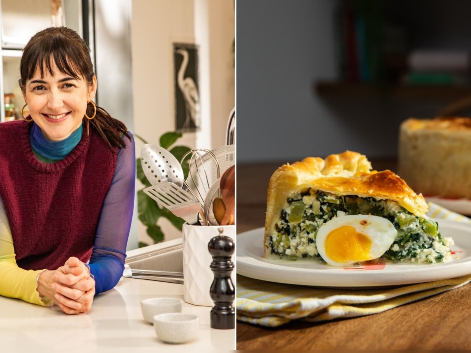 Tartas saladas con base firme y relleno jugoso: los trucos de Ximena Sáenz para que no queden blandas