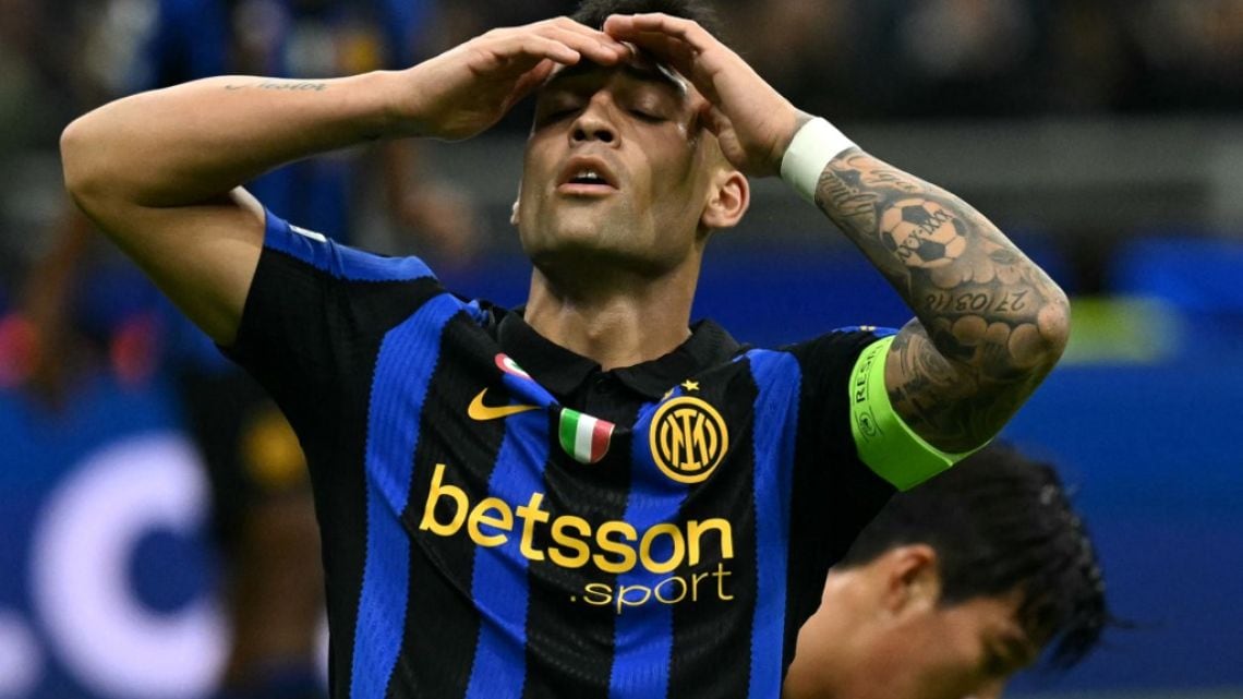 Alarma en el Inter y en la Selección: Lautaro Martínez se rompe y pierde tres semanas de fútbol