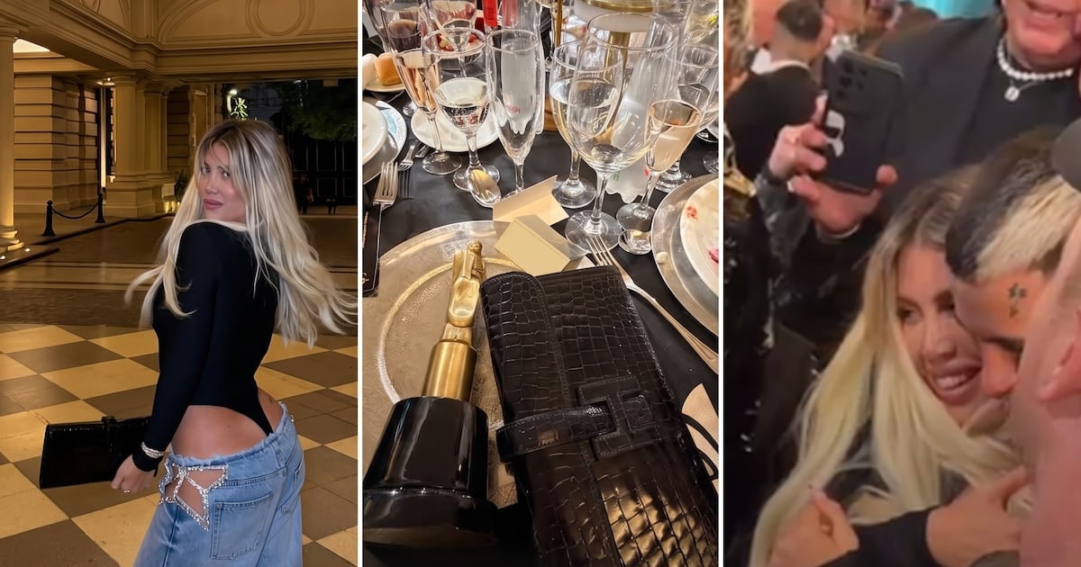 Wanda Nara se llevó su Martín Fierro de la Música y lo festejó con una picardía: "Hago tantas cosas que me había olvidado de que canté"
