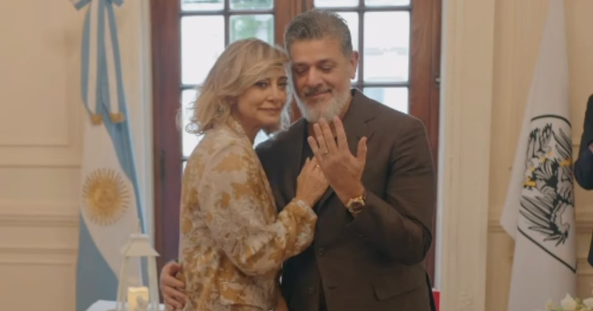 Andrea Ghidone y Pablo Otero dijeron "sí" por civil y ya palpitan la gran fiesta de octubre