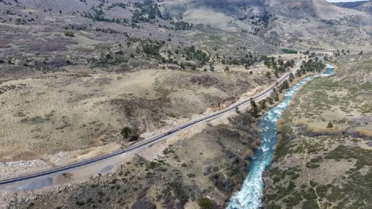 La ruta 23, al fin con asfalto: el cordón pehuenche se abre los doce meses del año