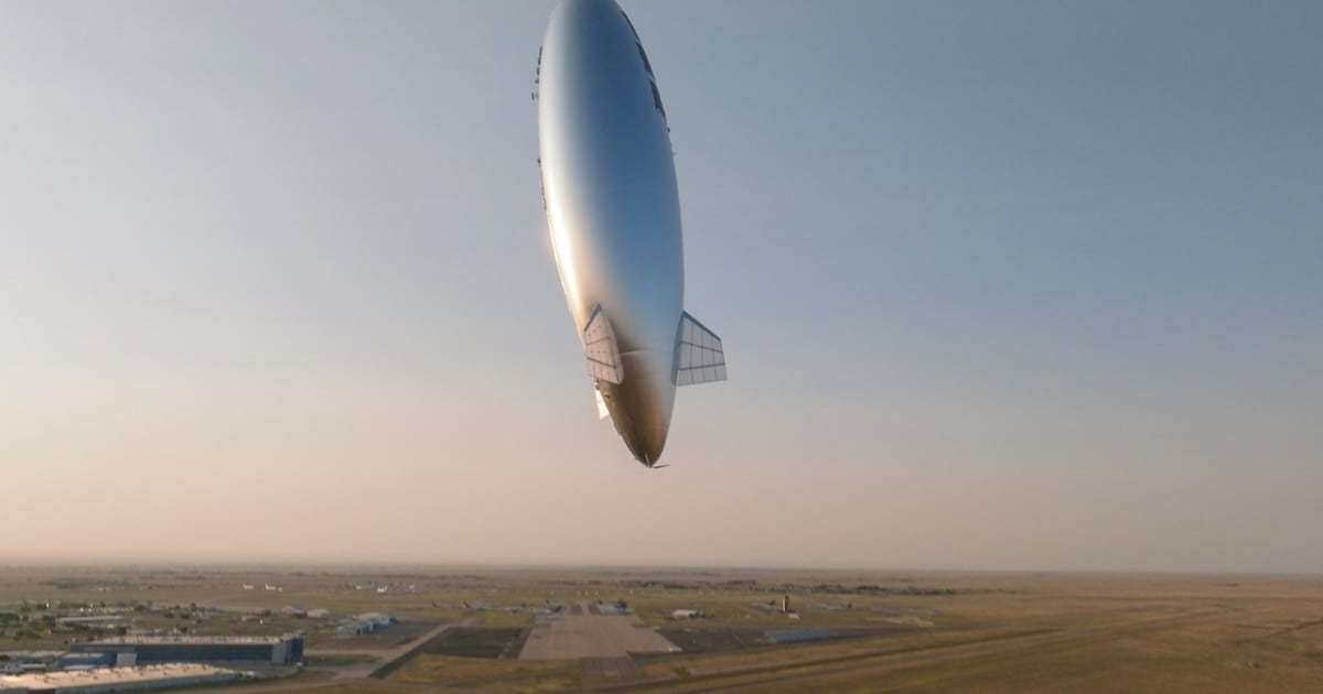 Una aerostación de 83 metros hizo de antena de celular colgada a 17 kilómetros sobre Japón