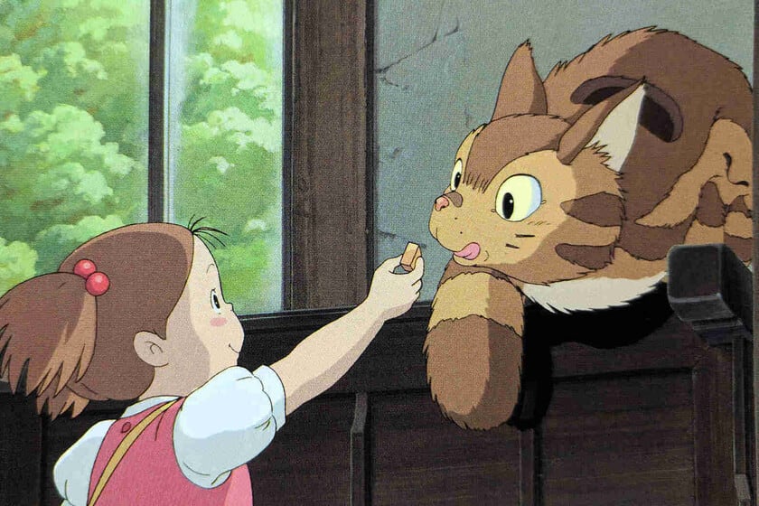 Una vuelta de Mei al bosque de Totoro que solo puede verse en el museo