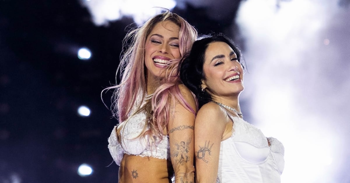 Una propuesta inesperada llevó a Lali, Tini y Marilina al escenario de River