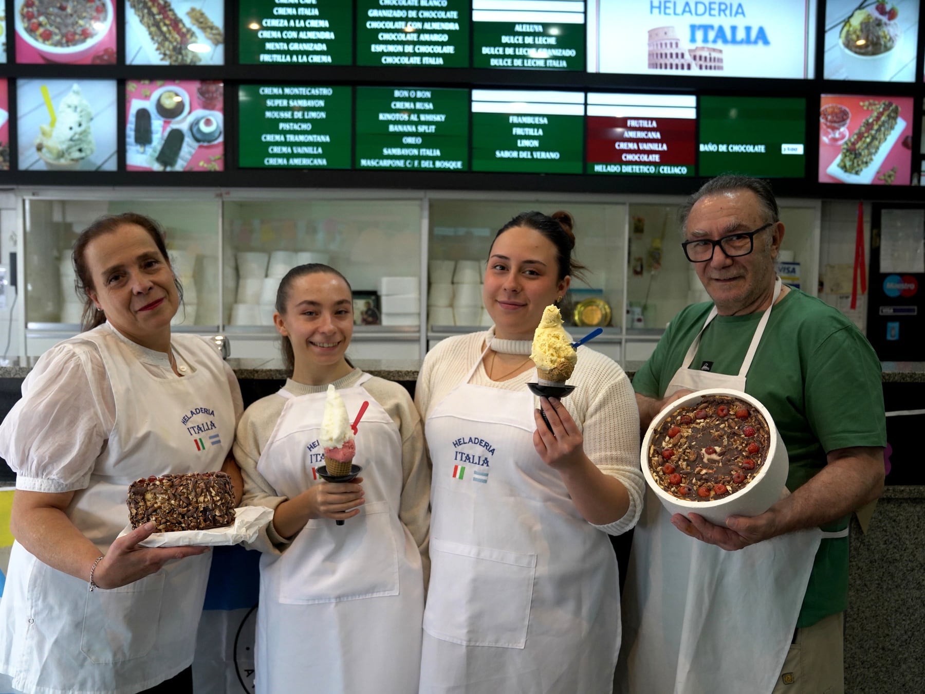 Monte Castro y un gelato que sigue igual que hace sesenta años