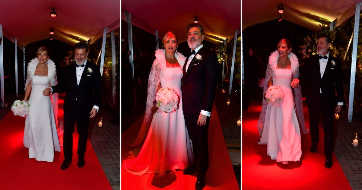 El matrimonio de Andrea Ghidone y Pablo Otero puso al tango y a la familia en el centro de la noche